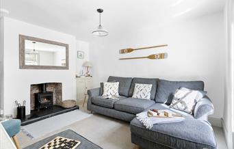 Lounge at Bay Cottage, Mount Pleasant Road, Brixham, Devon