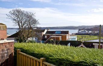 Sea view from 1 Roundham Heights, Paignton, Devon