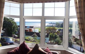 View from lounge, 2 Braeside Mews, Alta Vista Road, Paignton, Devon