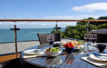 View from Curlew 2, The Cove, Brixham, Devon