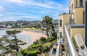 Sea view from A7 Masts, Warren Road, Torquay, Devon