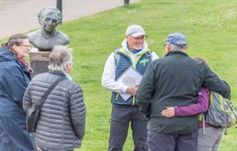 Walking in Agatha Christie's footsteps, English Riviera Walking Festival, Torquay, Devon