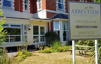 Front of Abbey View, Torquay, Devon