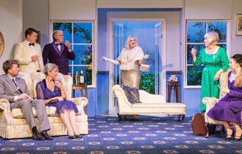 Scene from Agatha Christie at the Palace