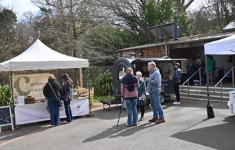 Stall at the Artisan Market at Cockington Court