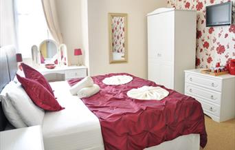 Bedroom at Atlantis Guest House, Torquay, Devon