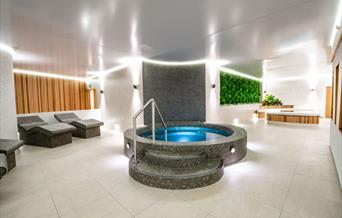 Fire and Ice Experience at The Aztec Spa, Torquay, Devon
