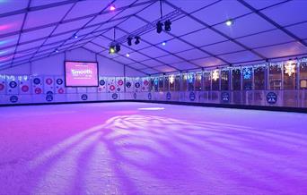 New real ice rink at Torre Abbey, Torquay