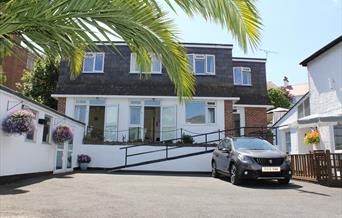 Car Parking at Big Tree Holiday Flats, Paignton, Devon