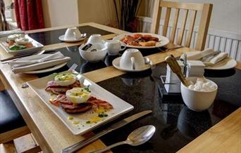 Breakfast at Brixham House, New Road, Brixham