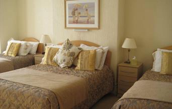 Family Room, Cleve Court Hotel, Paignton, Devon