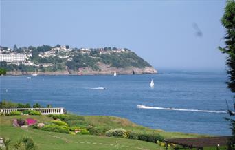 View from Cliff Court Apartments, Torquay, Devon