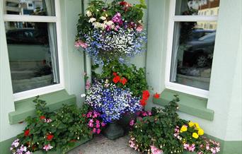 Floral display, The Clifton at Paignton, Paignton, Devon