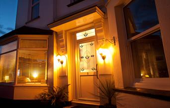 Entrance, Clydesdale Guest House, Paignton, Devon