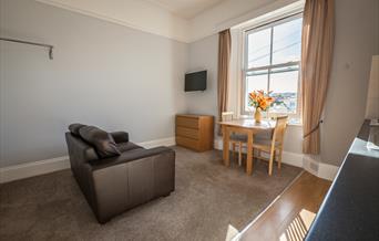 Bedroom Alcove - Apartment 7, Clydesdale Apartments, Torquay, Devon