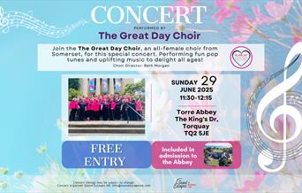 Concert - The Great Day Choir, Torre Abbey, Torquay