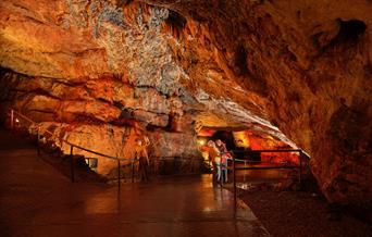 Inside Kents Cavern Caves, Torquay