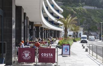 Costa Coffee, Abbey Sands, Torquay, Devon