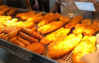 Cooked food from Crispins
