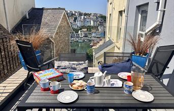 Exterior with sea view, The Seadog Retreat, 1 Mount Ararat, North View Road, Brixham, Devon