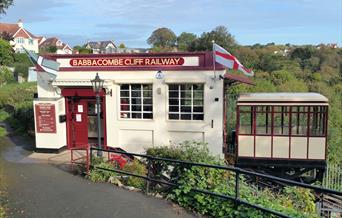 Babbacombe Cliff Railway, Torquay, Devon