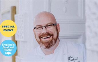 Simon Hulstone, Nyetimber Sparkling Wine Tasting ft. Locally Landed Seafood, part of England's Seafood FEAST, The Elephant