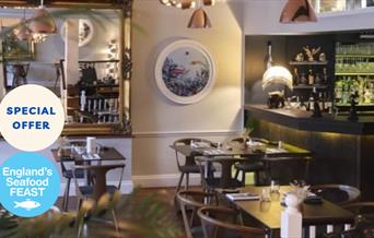 Interior, England’s Seafood Feast Lunch at The Elephant