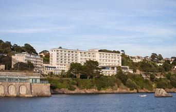 Exterior view of the Imperial Hotel, Torquay, Devon