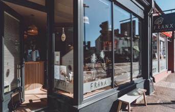 Exterior of Franx Cafe, Torquay Road, Preston