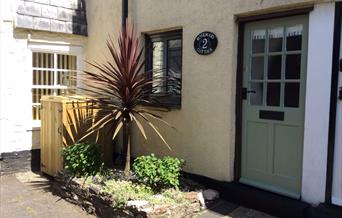 Frontage of Rosemary Cottage, Brixham, Devon