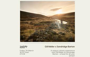 Gill Meller at Sandridge Barton picture of outdoor cooking  and food