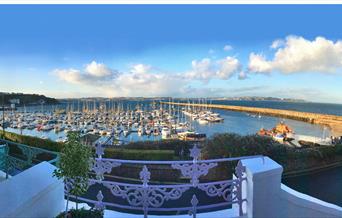 View from Harbour Lights Apartments, Brixham, Devon