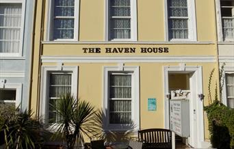 Front of Haven House, Torquay, Devon