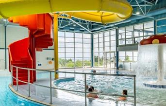 images of the chalets, grounds, swimming pool and sauna