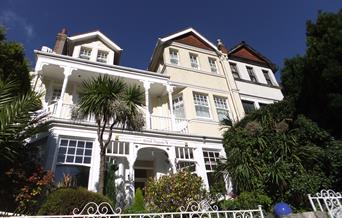 Front of Hotel Peppers, Torquay, Devon