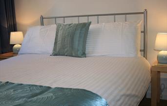 Double bedroom at Hudsons Bay, Paignton, Devon