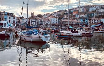 View from Driftwood Boutique B & B, Brixham, Devon