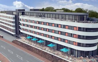 Exterior of Indigo Hotel, Torquay