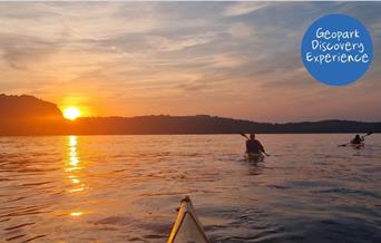 sunset-kayak-tour, geopark-tour, english-riviera,