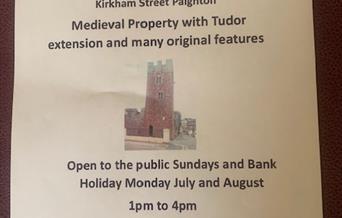 Tours of Kirkham House, Paignton