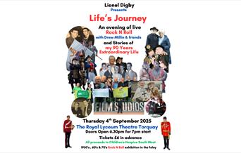 Lionel Digby Presents: Life's Journey - An evening of Rock & Roll, Royal Lyceum Theatre