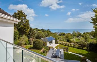 The view, Maidensea House, Torquay, Devon