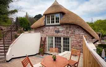 Outside, Mill Cottage, Cockington, Torquay, Devon