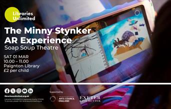 The Minny Stynker AR Experience Paignton Library and Information Centre