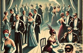 The Mysterious Mix & Mingle, part of the Agatha Christie Fringe Festival
