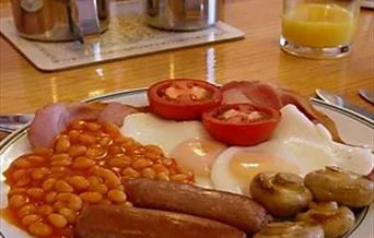 Full English Breakfast at Number 36, Bampfylde Road, Torquay