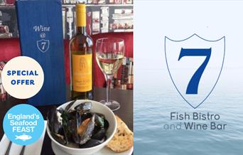 England's Seafood FEAST at Number 7 Fish Bistro and Wine Bar, Torquay, Devon