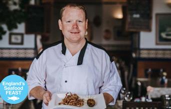 Oliver Stacey, head chef and proprietor of No. 7 Fish Bistro in Torquay
