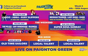 Week 2 Events, Paignton Carnival