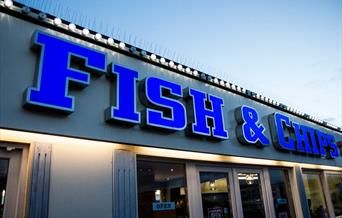 Outside, Paignton Pier Chippy, Paignton Devon